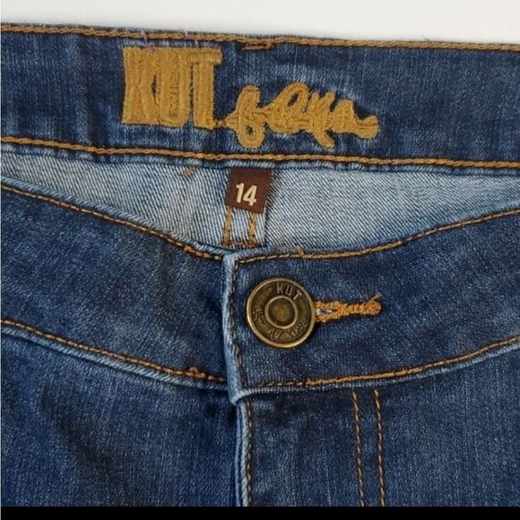 14 KUT FROM THE KLOTH STRAIGHT CURVY 121683 NORDSTROM JEANS - Picture 8 of 14